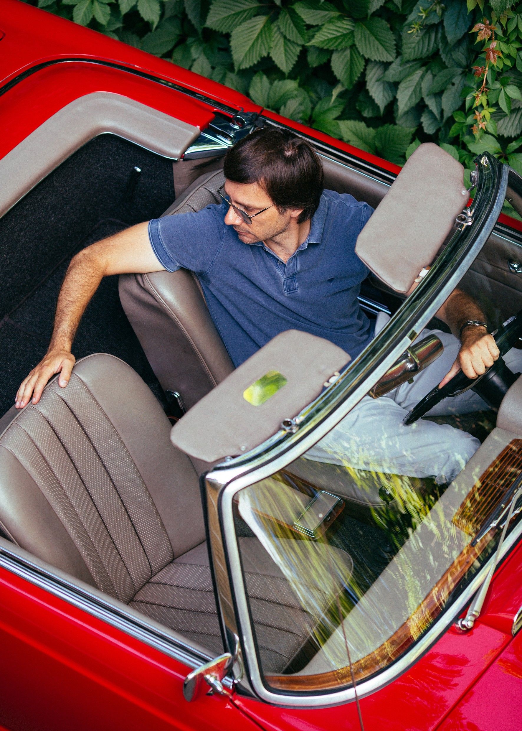 Мужчина и его автомобиль. Алексей Прупес и Mercedes-Benz W113 «Pagoda»