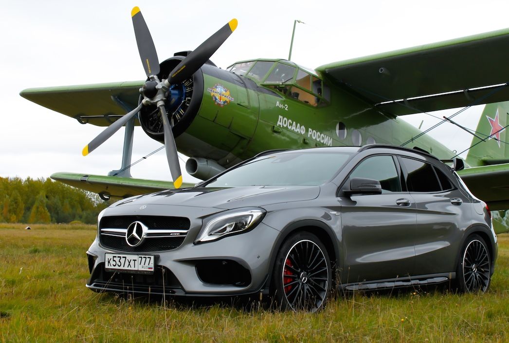 Чем не самолёт?! Тест Mercedes-Benz GLA 45 AMG 4MATIC.