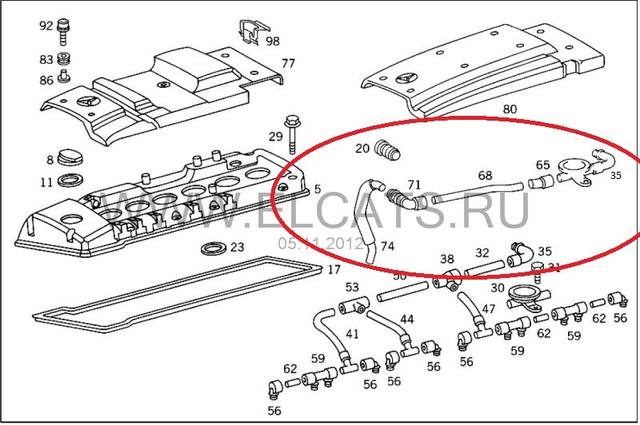 Сапун для Mercedes Benz W E-Klasse новые и б/у купить в Владикавказе